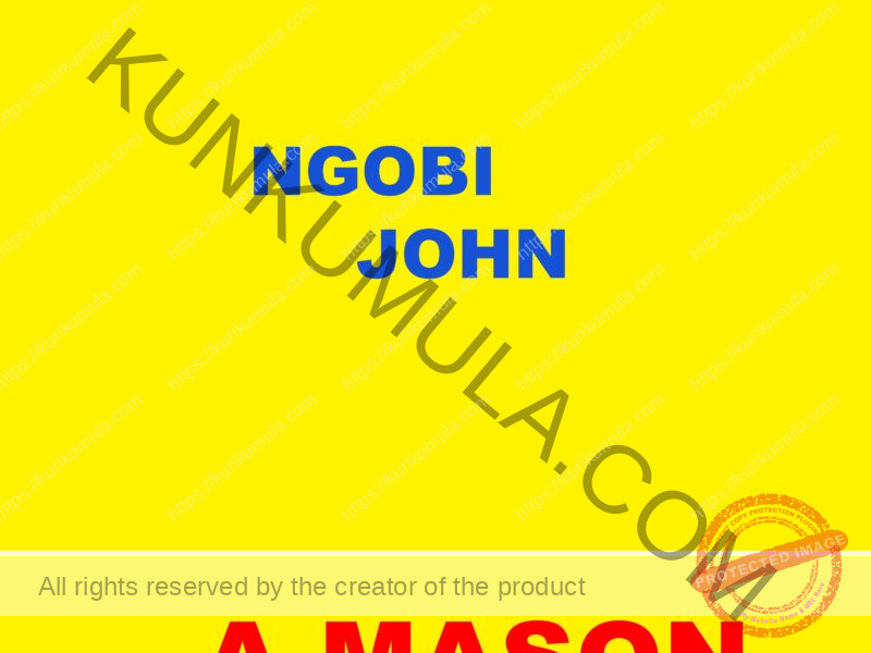 NGOBI JOHN A MASON