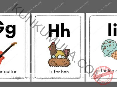 FLASH CARDS 01 A TO Z WELL DESIGNED PDF 26 PAGES