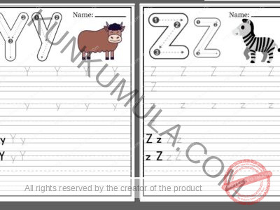 TRACING 12 Trace the Letters Pdf 26 Pages