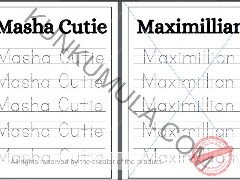 TRACING 03 Letters 4 pages Pdf