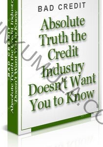 Bad Credit: Absolute Truth the Credit Industry Doesn't Want You to Know Book in Pdf