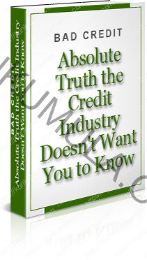 Bad Credit: Absolute Truth the Credit Industry Doesn't Want You to Know Book in Pdf