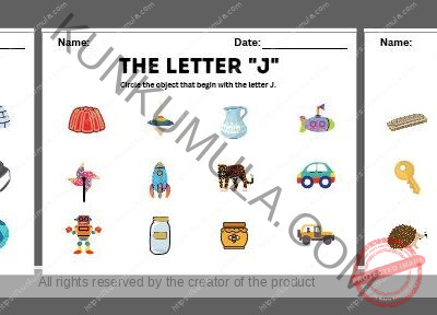 The Letter ---- Circle the object that begin with the letter 26 Pages