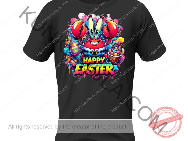 A Happy Easter Vibes Artwork for T-shirts, hoodies, tote bags, wall art, stickers, mugs, and more in Png
