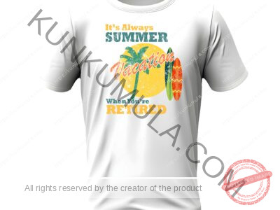 Always Summer Retired T-shirts, hoodies, tote bags, wall art, stickers, mugs, and more