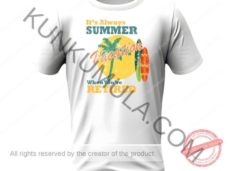 Always Summer Retired T-shirts, hoodies, tote bags, wall art, stickers, mugs, and more