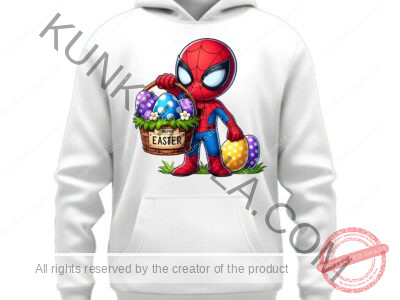 Am Spider Man This Easter I Wish YoU A Happy Easter Artwork for T-shirts, hoodies, tote bags, wall art, stickers, mugs, and more in Png