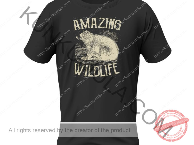 Amazing Wildlife Art work for T-shirts, hoodies, tote bags, wall art, stickers, mugs, and more