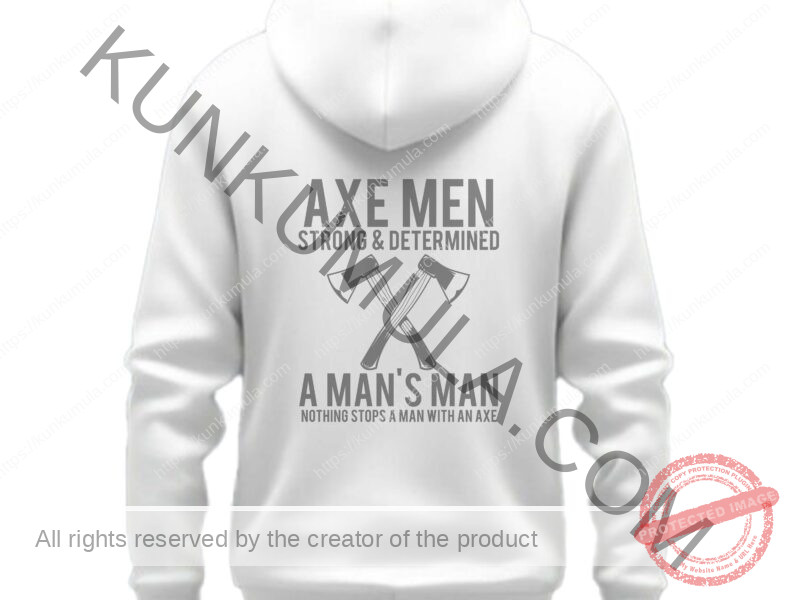 Axe Man Art work for T-shirts, hoodies, tote bags, wall art, stickers, mugs, and more