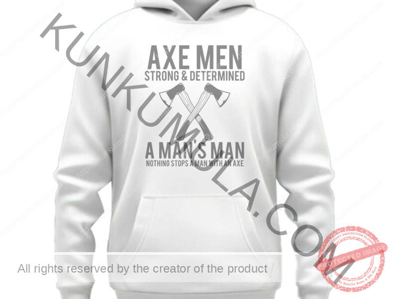 Axe Man Art work for T-shirts, hoodies, tote bags, wall art, stickers, mugs, and more