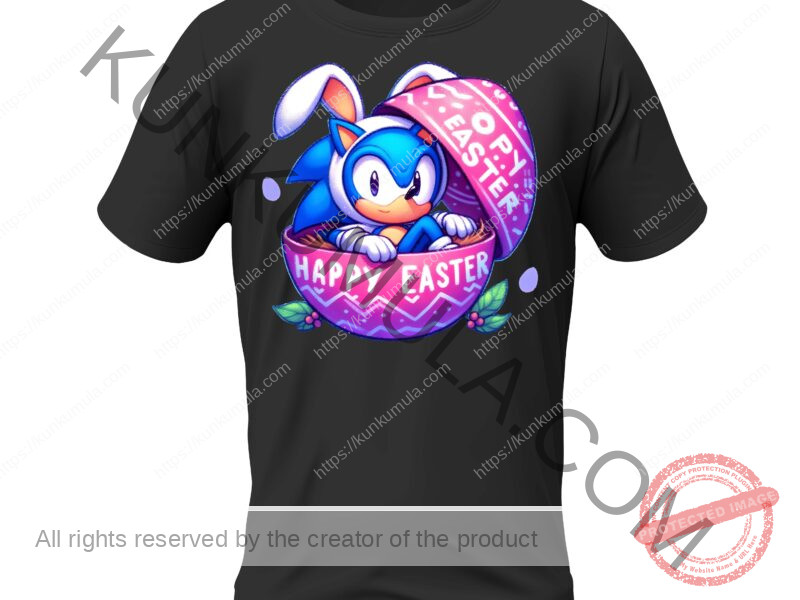 Blue Happy Easter Vibes Artwork for T-shirts, hoodies, tote bags, wall art, stickers, mugs, and more Png