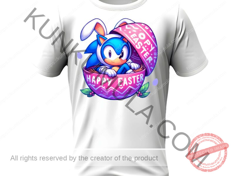 Blue Happy Easter Vibes Artwork for T-shirts, hoodies, tote bags, wall art, stickers, mugs, and more Png