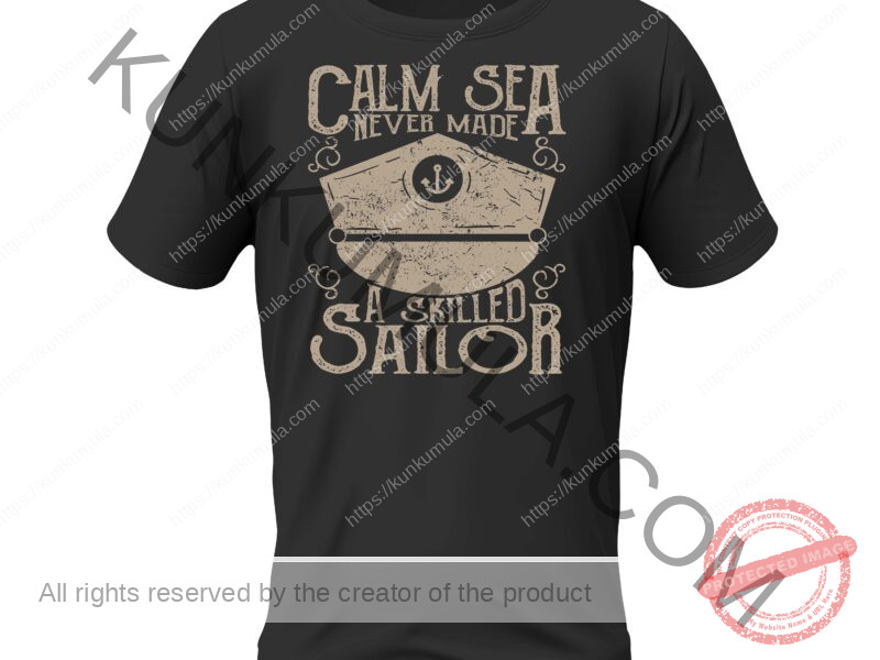 Calm Sea Artwork for T-shirts, hoodies, tote bags, wall art, stickers, mugs, and more