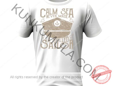 Calm Sea Artwork for T-shirts, hoodies, tote bags, wall art, stickers, mugs, and more