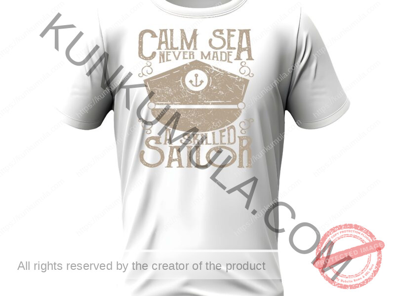 Calm Sea Artwork for T-shirts, hoodies, tote bags, wall art, stickers, mugs, and more