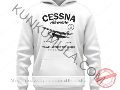 Cessna Distressed T-shirts, hoodies, tote bags, wall art, stickers, mugs, and more