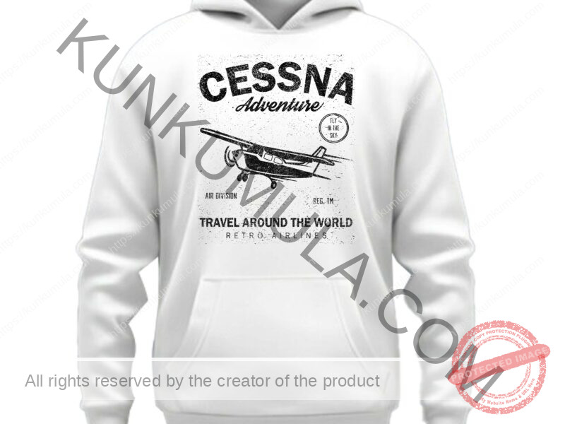Cessna Distressed T-shirts, hoodies, tote bags, wall art, stickers, mugs, and more