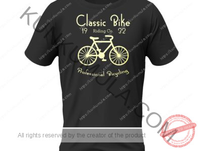Classic Bike T-shirts, hoodies, tote bags, wall art, stickers, mugs, and more