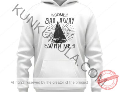 Come Sail Away Artwork for T-shirts, hoodies, tote bags, wall art, stickers, mugs, and more