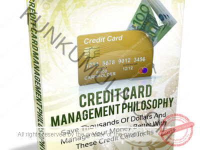 Credit Card Management Philosophy Book