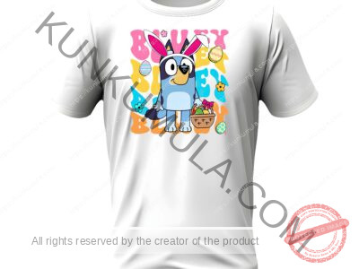 Cute Easter Bunny Surprise Easter Artwork for T-shirts, hoodies, tote bags, wall art, stickers, mugs, and more in Png