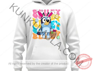 Cute Easter Bunny Surprise Easter Artwork for T-shirts, hoodies, tote bags, wall art, stickers, mugs, and more in Png