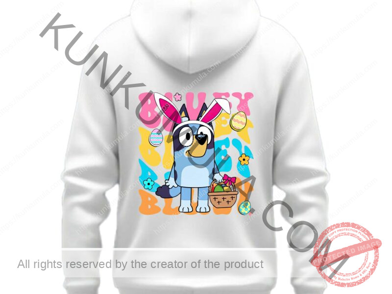 Cute Easter Bunny Surprise Easter Artwork for T-shirts, hoodies, tote bags, wall art, stickers, mugs, and more in Png