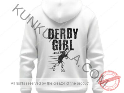 Derby Girl Artwork for T-shirts, hoodies, tote bags, wall art, stickers, mugs, and more