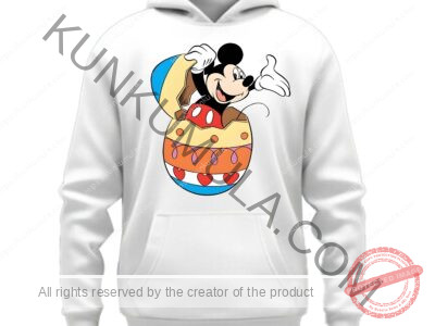 Easter Cartoon Surprise Artwork PNG Design for T-Shirts & Merchandise In Png