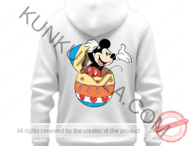 Easter Cartoon Surprise Artwork PNG Design for T-Shirts & Merchandise In Png
