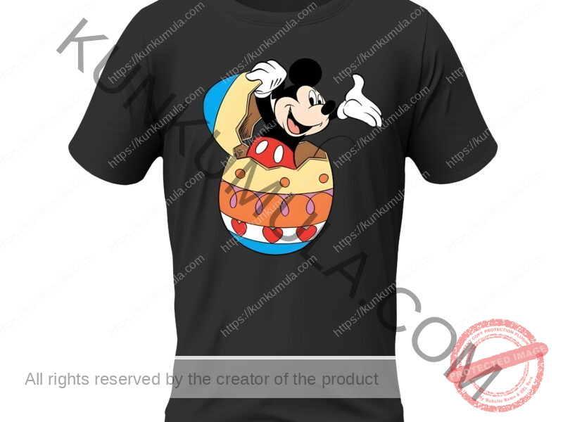 Easter Cartoon Surprise Artwork PNG Design for T-Shirts & Merchandise In Png