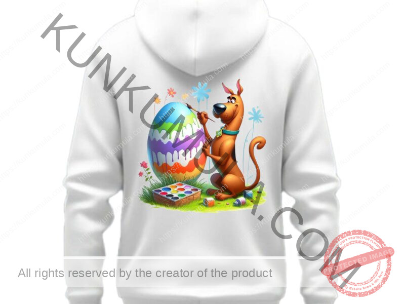 Easter Egg Painting Buddy Artwork for T-shirts, hoodies, tote bags, wall art, stickers, mugs, and more in Png