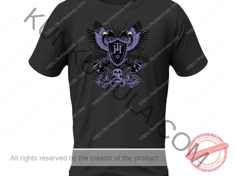 Fortituuo Sapientia Artwork for T-shirts, hoodies, tote bags, wall art, stickers, mugs, and more