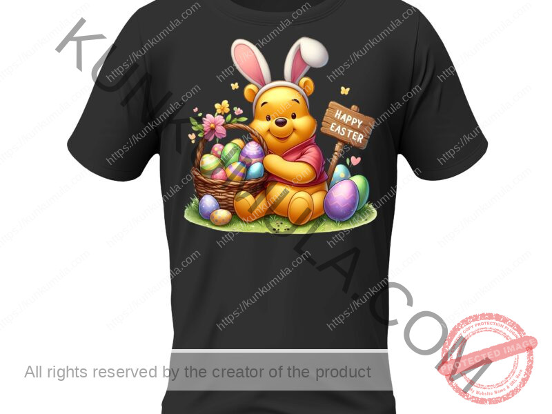 Happy And A Color Ful Easter Artwork for T-shirts, hoodies, tote bags, wall art, stickers, mugs, and more in Png