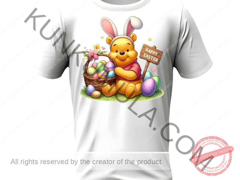 Happy And A Color Ful Easter Artwork for T-shirts, hoodies, tote bags, wall art, stickers, mugs, and more in Png