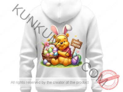 Happy And A Color Ful Easter Artwork for T-shirts, hoodies, tote bags, wall art, stickers, mugs, and more in Png