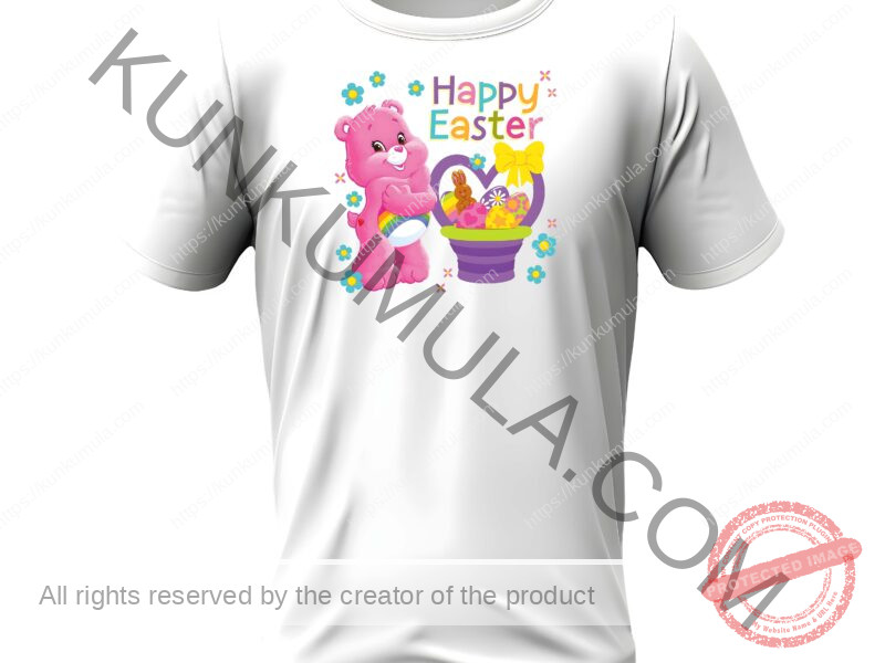 Happy Easter Art Work For T Shirts and More Artwork PNG Design for T-Shirts & Merchandise In Png