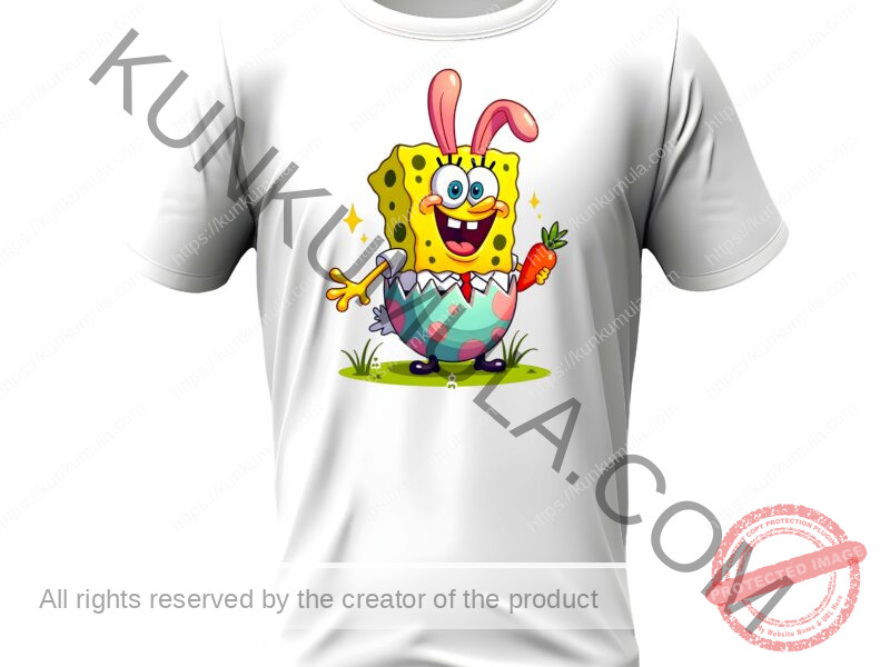 Happy Easter Artwork for T-shirts, hoodies, tote bags, wall art, stickers, mugs, and more
