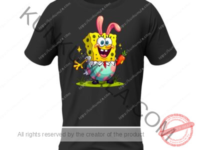 Happy Easter Artwork for T-shirts, hoodies, tote bags, wall art, stickers, mugs, and more