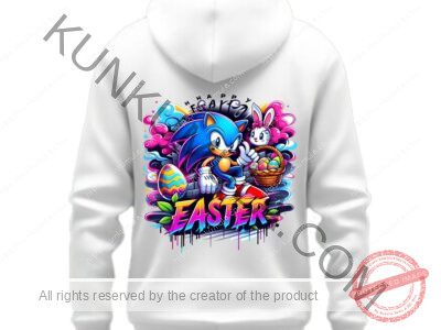 Happy Easter Artwork for T-shirts, hoodies, tote bags, wall art, stickers, mugs, and more in Png