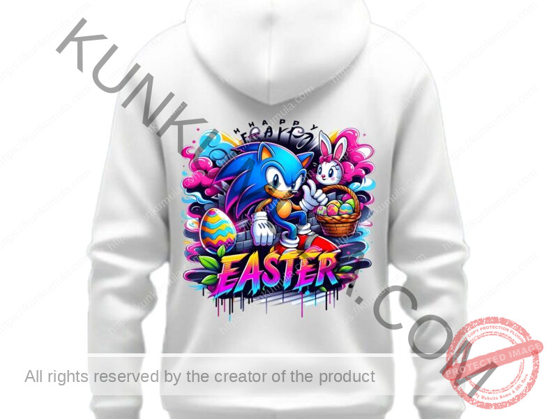 Happy Easter Artwork for T-shirts, hoodies, tote bags, wall art, stickers, mugs, and more in Png