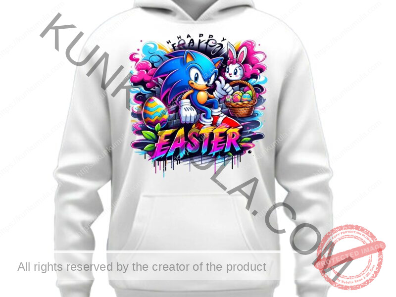 Happy Easter Artwork for T-shirts, hoodies, tote bags, wall art, stickers, mugs, and more in Png