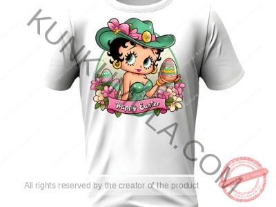 Happy Easter Artwork for T-shirts, hoodies, tote bags, wall art, stickers, mugs, and more in Png