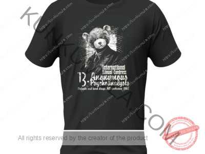 International Annual Congres, 13. anonymous poychoanalysts, patients and hard drugs. All inclusive 1962, Art work for T-shirts, hoodies, tote bags, wall art, stickers, mugs, and more