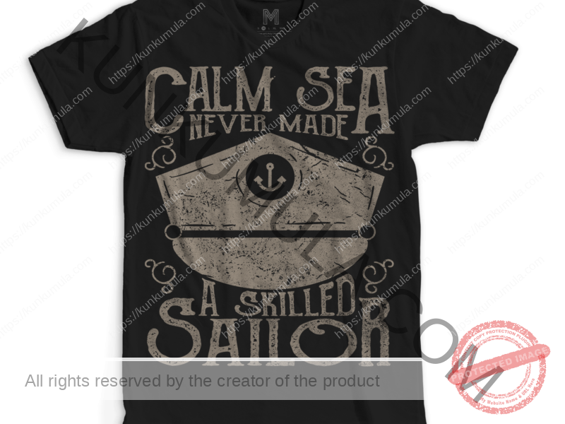 Calm Sea Artwork for T-shirts, hoodies, tote bags, wall art, stickers, mugs, and more