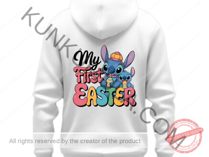 My First Easter Artwork for T-shirts, hoodies, tote bags, wall art, stickers, mugs, and more in Png