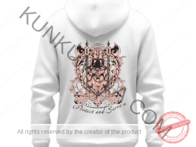 Protect And Serve Artwork for T-shirts, hoodies, tote bags, wall art, stickers, mugs, and more