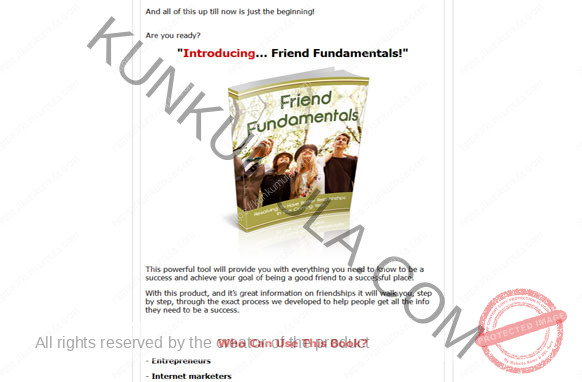 Friend Fundamentals Book In Pdf