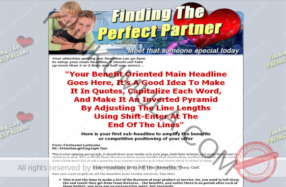 Finding The Perfect Partner