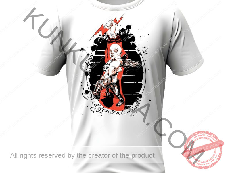 The Judgement Night Artwork for T-shirts, hoodies, tote bags, wall art, stickers, mugs, and more